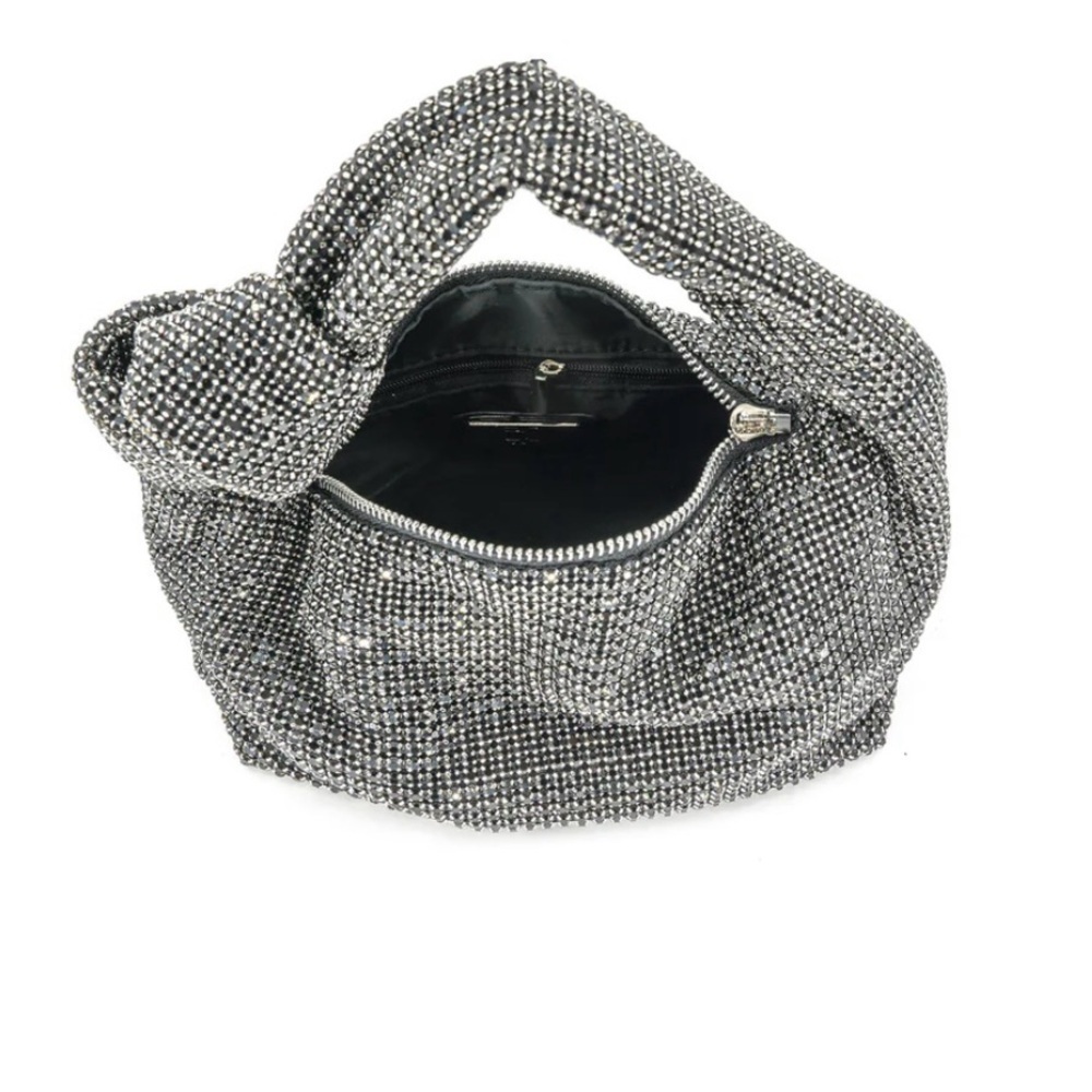Elegant Silver Ringtones Evening Wristlet. Everything is new fits any ๐ฑ.